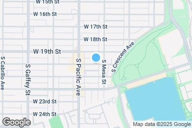 Map image of the property - 426 W 20th St