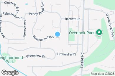 Map image of the property - 154 Newhaven Ct