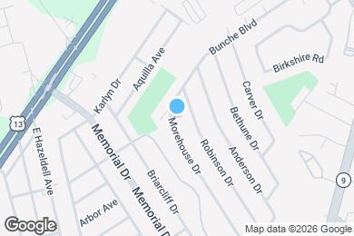 Map image of the property - 403 Morehouse Dr