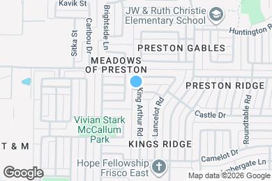 Map image of the property - 7901 King Arthur Rd