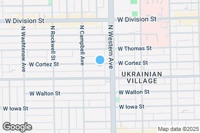 Map image of the property - 2425 W Cortez St