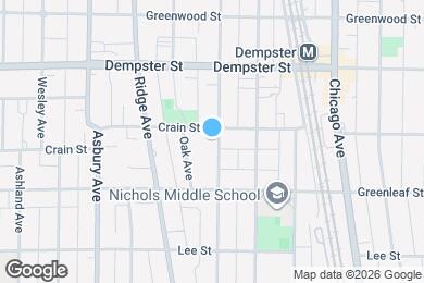 Map image of the property - 1134 Maple Ave