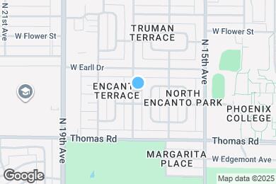 Map image of the property - 3015 N 17th Ave