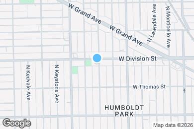 Map image of the property - 1150 N Springfield Ave