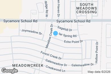 Map image of the property - 2716 Echo Point Dr