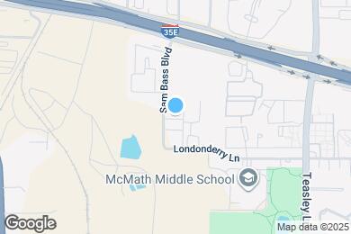 Map image of the property - 1900 Sam Bass Blvd