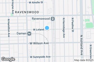 Map image of the property - 1821 W Leland Ave