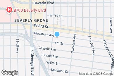 Map image of the property - 8372 1/2 Blackburn Ave