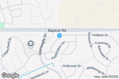 Map image of the property - 15425 Holbein Dr
