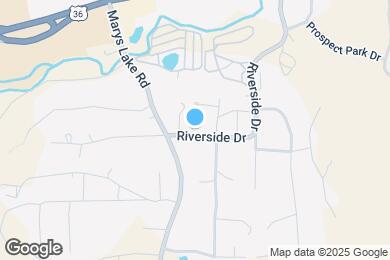 Map image of the property - 1001 Riverside Dr