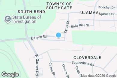 Map image of the property - 3771 Burtons Barn St