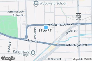 Map image of the property - 306 Woodward Ave