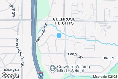 Map image of the property - 3072 Lone Oak Ave SW