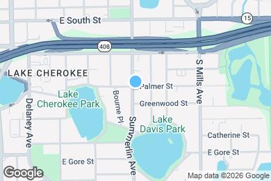 Map image of the property - 605 S Summerlin Ave