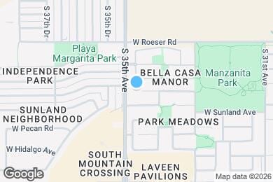 Map image of the property - 3433 W La Salle St