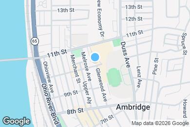 Map image of the property - 419-419 10th St