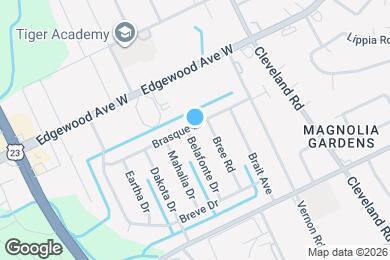 Map image of the property - 3152 Brasque Dr