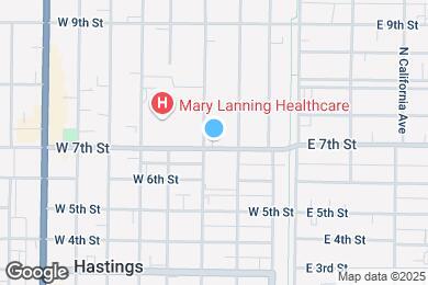 Map image of the property - 316 W 7th St