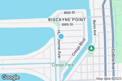 Map image of the property - 8115 Hawthorne Ave