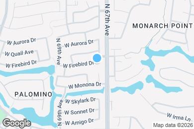 Map image of the property - 6757 W Firebird Dr