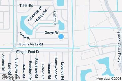 Map image of the property - 8476 Coral Dr