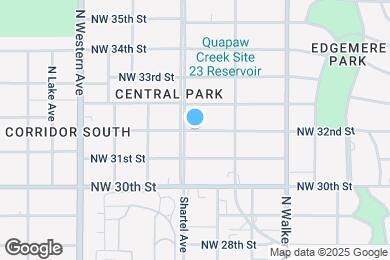 Map image of the property - 718 NW 32nd St