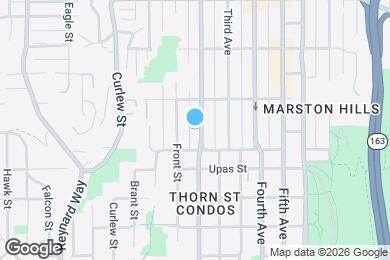 Map image of the property - 3536 First Ave