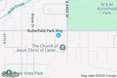 Map image of the property - 14249 S Knapper Way