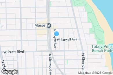 Map image of the property - 1328 W Farwell Ave