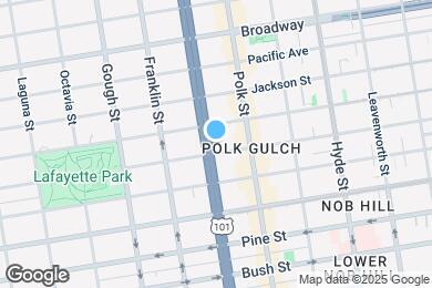 Map image of the property - 1788 Clay St