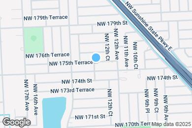 Map image of the property - 1270 NW 175th Terrace