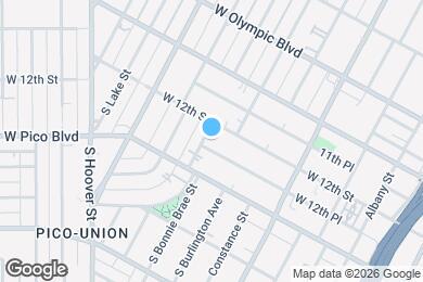 Map image of the property - 1216 S Bonnie Brae St