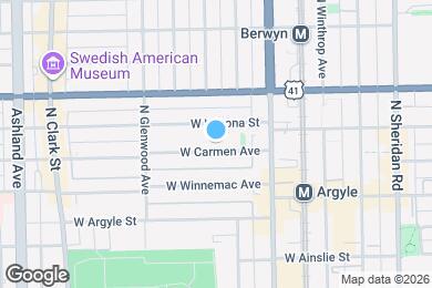 Map image of the property - 1252 W Carmen Ave