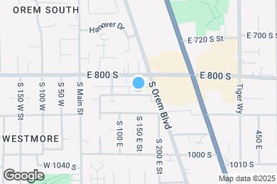 Map image of the property - 157 E 850 S