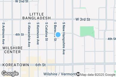 Map image of the property - 420 S Berendo St