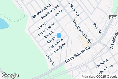 Map image of the property - 313 Deborah Dr