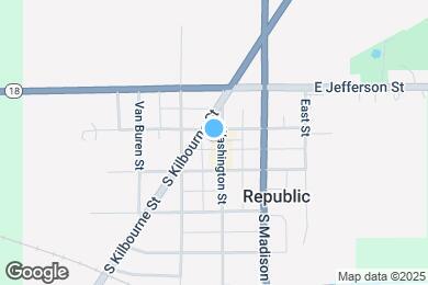 Map image of the property - 208 Washington St