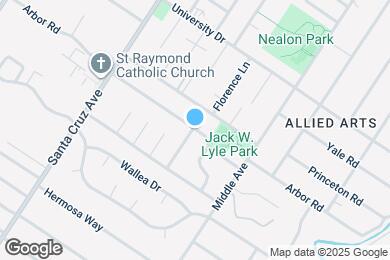 Map image of the property - 720 Arbor Rd