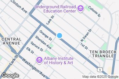 Map image of the property - 204 Clinton Ave
