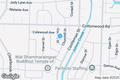 Map image of the property - 2980 Cordell St