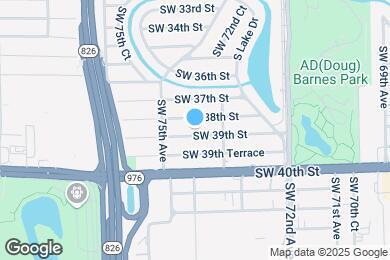 Map image of the property - 7395 SW 39th St
