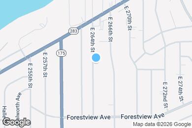 Map image of the property - 315 E 264th St