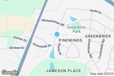 Map image of the property - 1218 Shadowbark Ct