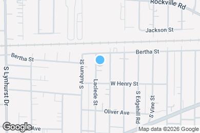Map image of the property - 327 Laclede St