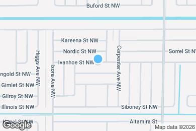 Map image of the property - 1114 Ivanhoe St NW