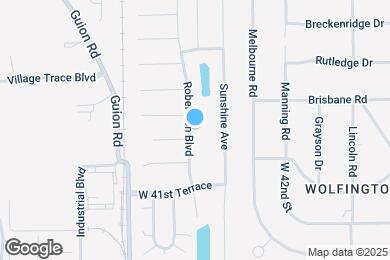 Map image of the property - 4241 Robertson Blvd