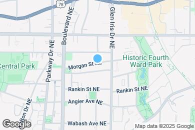 Map image of the property - 559 Morgan St NE