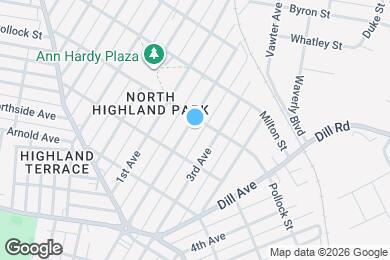 Map image of the property - 3219 2nd Ave