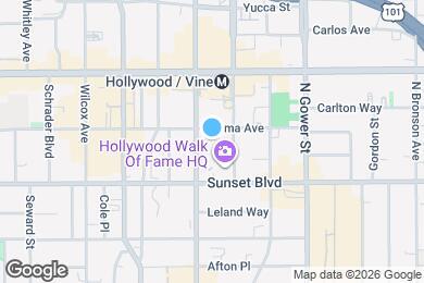 Map image of the property - Vinyl Hollywood