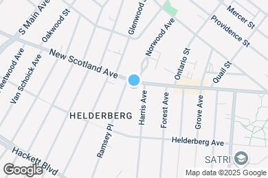 Map image of the property - 366 New Scotland Ave